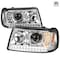 Spec-D Tuning 01-11 Ford Ranger Projector Headlights Chrome Housing Clear Lens 2LHP-RAN01-TM - alternate 1
